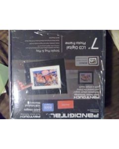 Pandigital 7lcd Digital Photo Frame Pantouch Edge Sensor Tech.