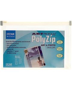 Itoya Art Profolio PolyZip Art & Photo Envelope 4 in. x 6 in.