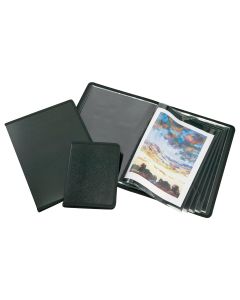 ALVIN APB0811, Art Presentation Book, Ideal for Storing and Displaying Artworks, Black - 8.5 x11 Inches
